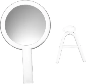 LIFKOME 1pc Dual Sided Makeup Mirror Convenient Desktop Vanity Mirror for Portable Folding Design with Reflection for Travel and Everyday Use
