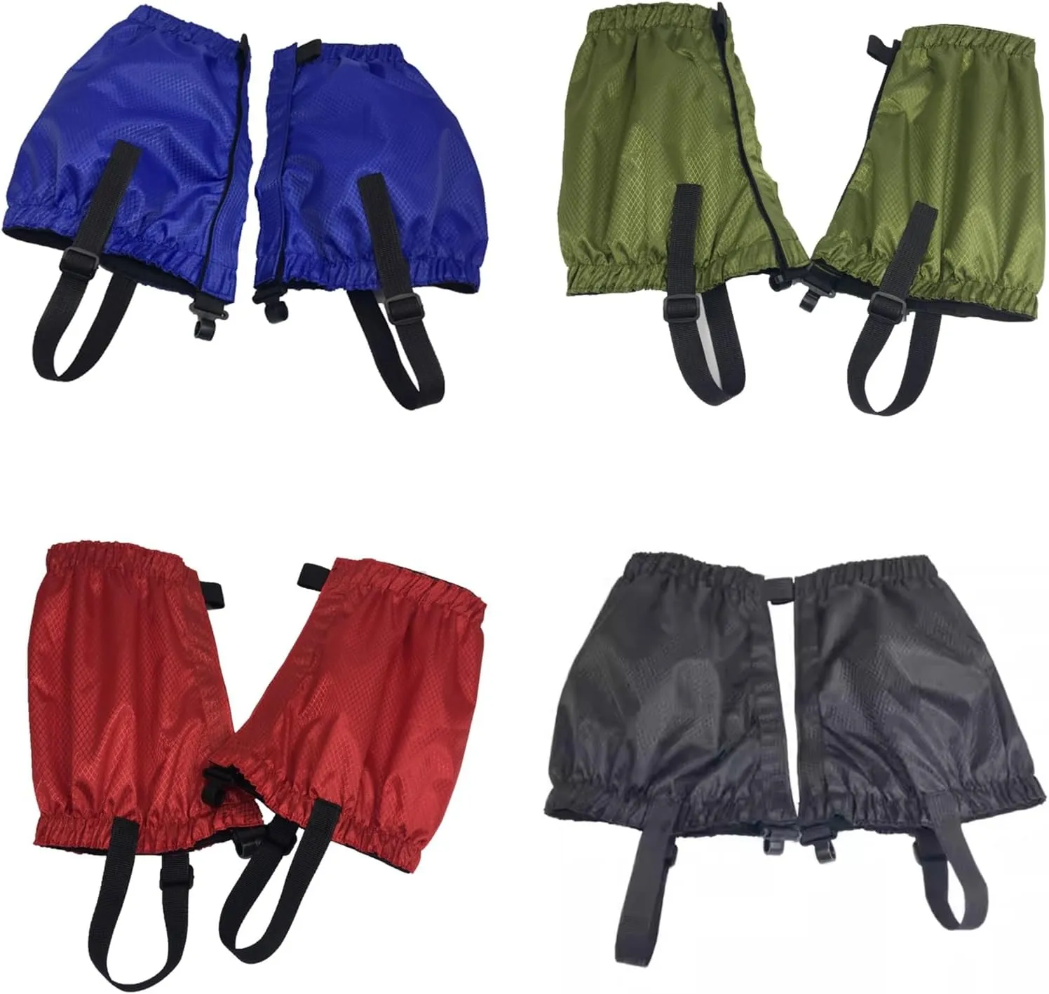 Lightweight Adjustable Snow Covers Mountaineering Hiking Leggings Anti-Soaking Leggings,Shoelace Hooks