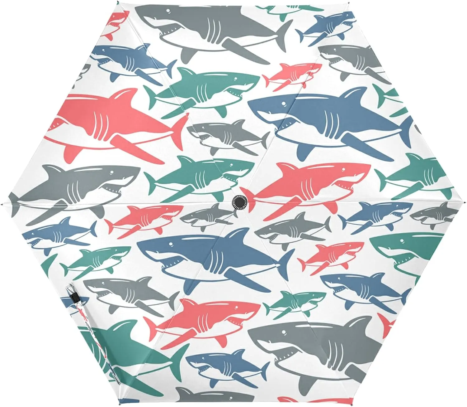 Lightweight Folding Umbrella, Portable Sun Travel Parasol, Compact Anti-UV Strong Rain Umbrella