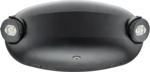 Lithonia Lighting ELM2L B M12 Quantum LED Emergency Light, Manual Testing, 220 Lumens, Black