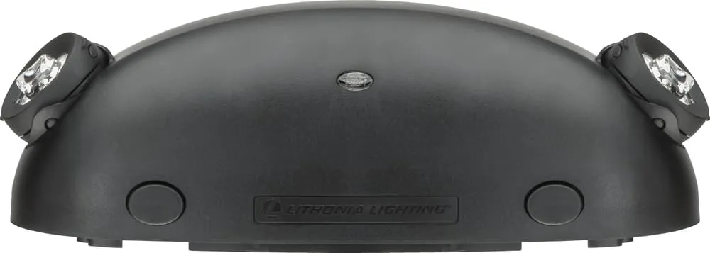 Lithonia Lighting ELM2L B M12 Quantum LED Emergency Light, Manual Testing, 220 Lumens, Black
