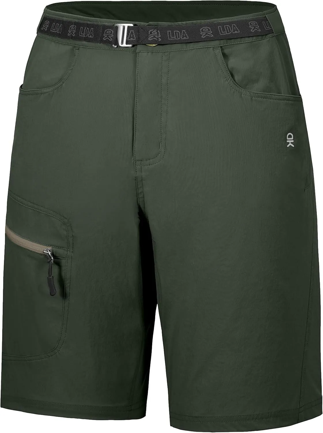 Little Donkey Andy Men's Hiking Cargo Shorts with Belt Lightweight Quick Dry Bermuda Shorts