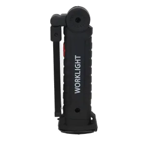 Magnetic Foldable Lamp COB LED White Work Light Emergency Tools Maintenance Large Illumination