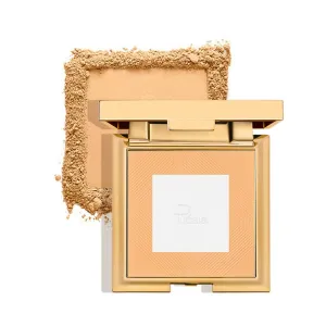 Matte Powder Compact - 10g Oil-Control Setting Powder for Flawless Touch-Ups and Full Coverage (03#)