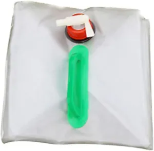 Mipcase 5 Gallon Collapsible Water Container 20l Portable Water Bag Spigot Outdoor Emergency Cube Storage Hiking Tank
