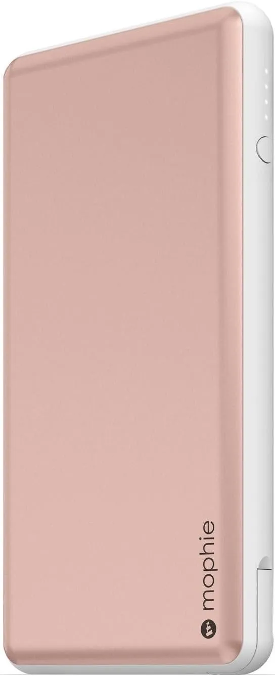 Mophie powerstation Plus XL - External Battery with Built in cables for Smartphones - Rose Gold
