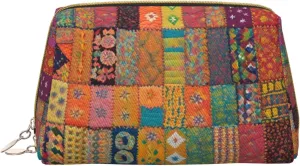 Moroccan Geometric Toiletry Pouch, Travel-Friendly Makeup Organizer For Makeup Brushes, Lipsticks