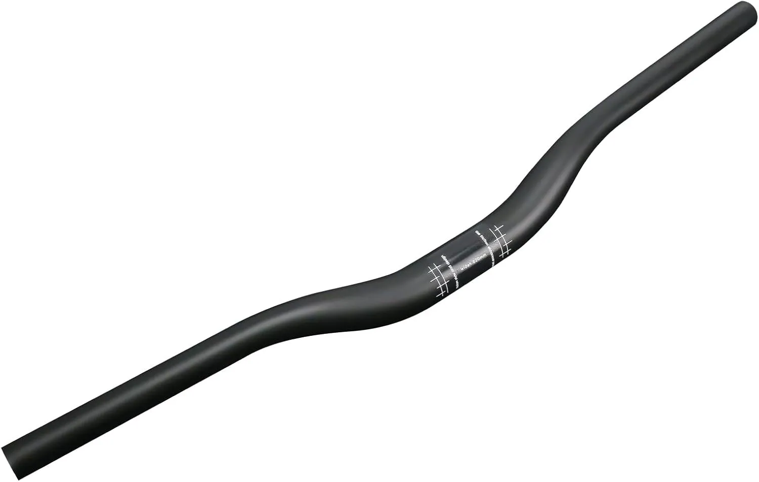 Mtb Mountain Bike Handlebars Alfa Pasca Carbon Riser Handlebar 31.8 Bike Handlebars for Cycling Bicycle Bars UD Matte 620/640/660/680/700/720mm