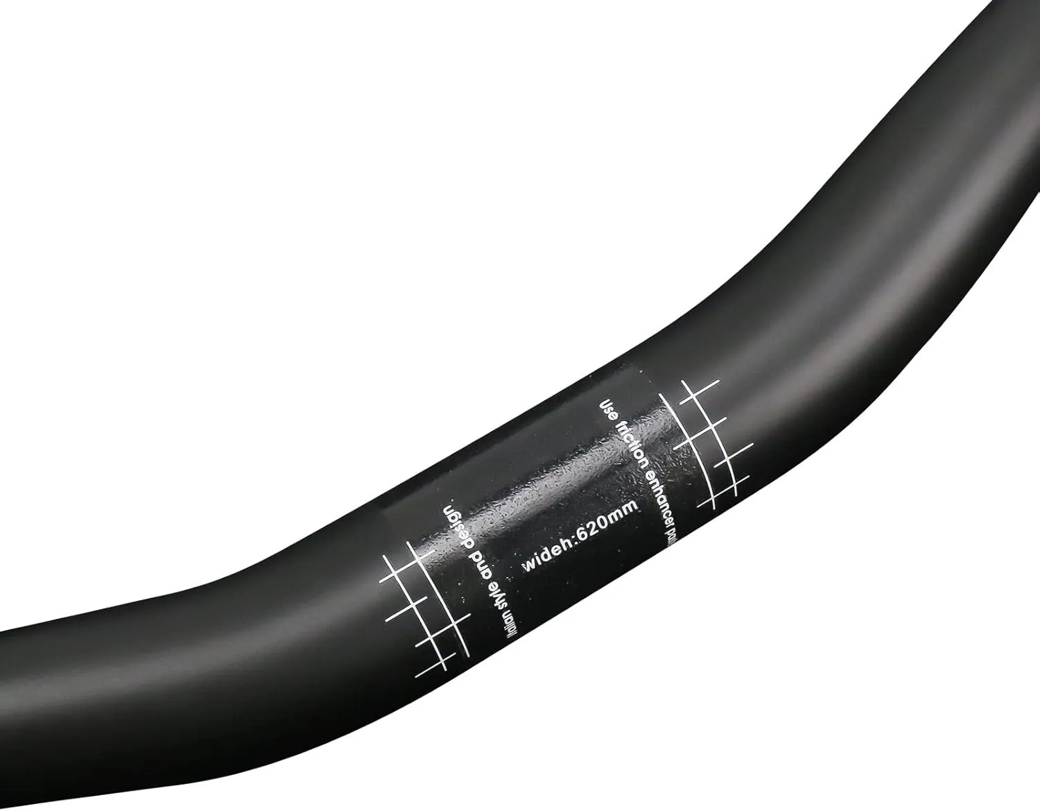Mtb Mountain Bike Handlebars Alfa Pasca Carbon Riser Handlebar 31.8 Bike Handlebars for Cycling Bicycle Bars UD Matte 620/640/660/680/700/720mm
