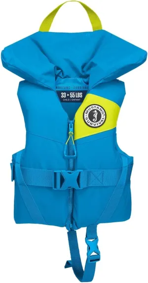 Mustang Survival - Child Foam PFD - Azure Blue, Child (33 lbs - 55 lbs)