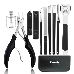 Nail Clipper for Seniors Thick Nails Ingrown Toenail Clippers Removal Kit Pedicure Tools For Feet Pedicure Knife Nail Pliers Treatment Cuticle Cutter