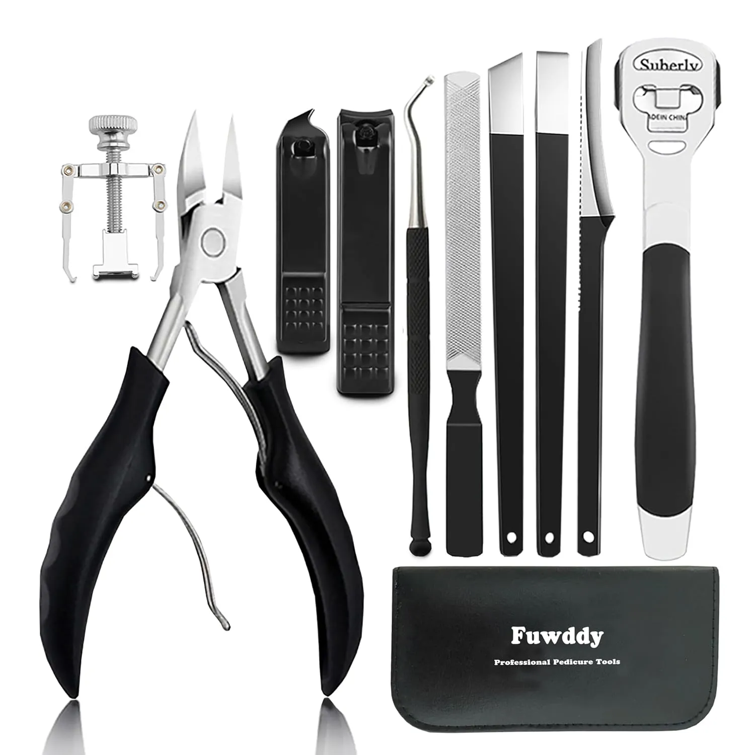 Nail Clipper for Seniors Thick Nails Ingrown Toenail Clippers Removal Kit Pedicure Tools For Feet Pedicure Knife Nail Pliers Treatment Cuticle Cutter