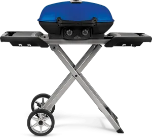 Napoleon Bbq TQ285XBL1 Travelq 285X With Scissor Cart , Blue , Propane