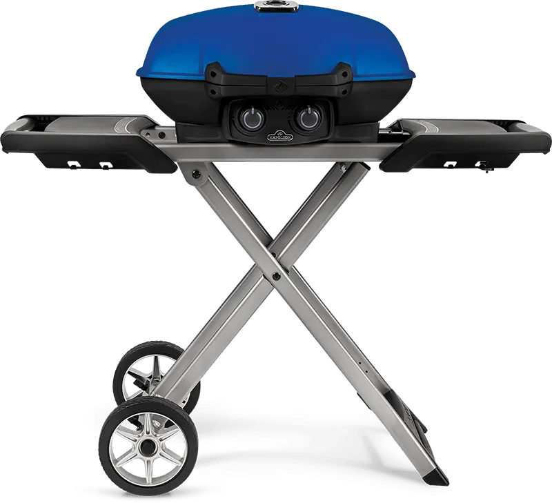 Napoleon Bbq TQ285XBL1 Travelq 285X With Scissor Cart , Blue , Propane