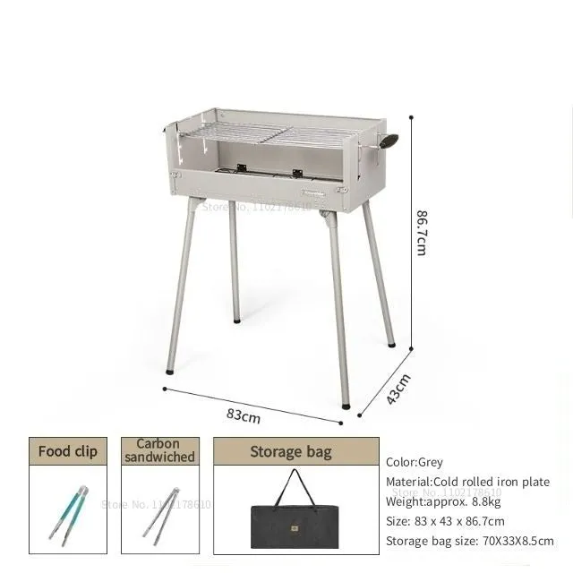 Naturehike Folding Outdoor Barbecue Rack Camping Grill
