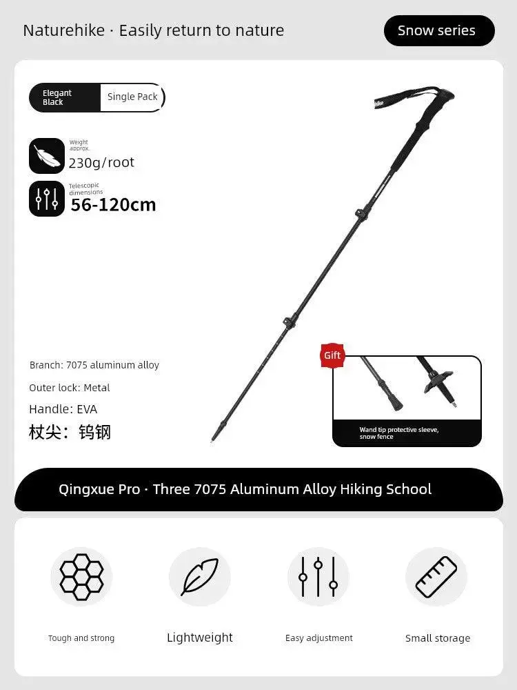 Naturehike Men's and Women's Outdoor Hiking Alpenstock
