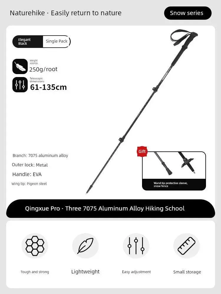 Naturehike Men's and Women's Outdoor Hiking Alpenstock
