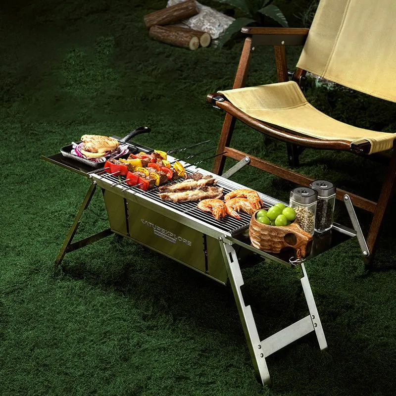 Naturexplore folding Portable Charcoal BBQ