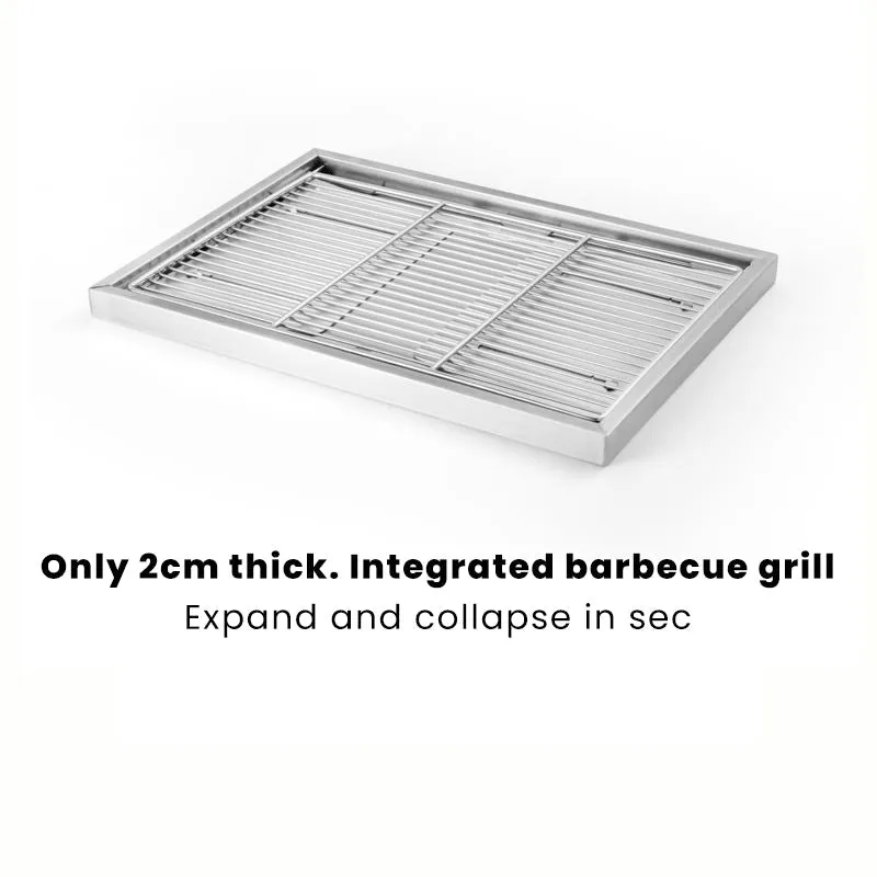 Naturexplore folding Portable Charcoal BBQ