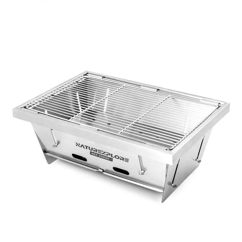 Naturexplore folding Portable Charcoal BBQ