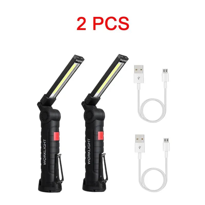New Portable COB LED Flashlight
