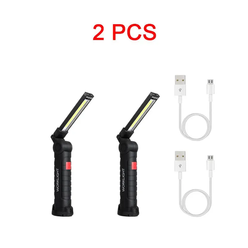 New Portable COB LED Flashlight
