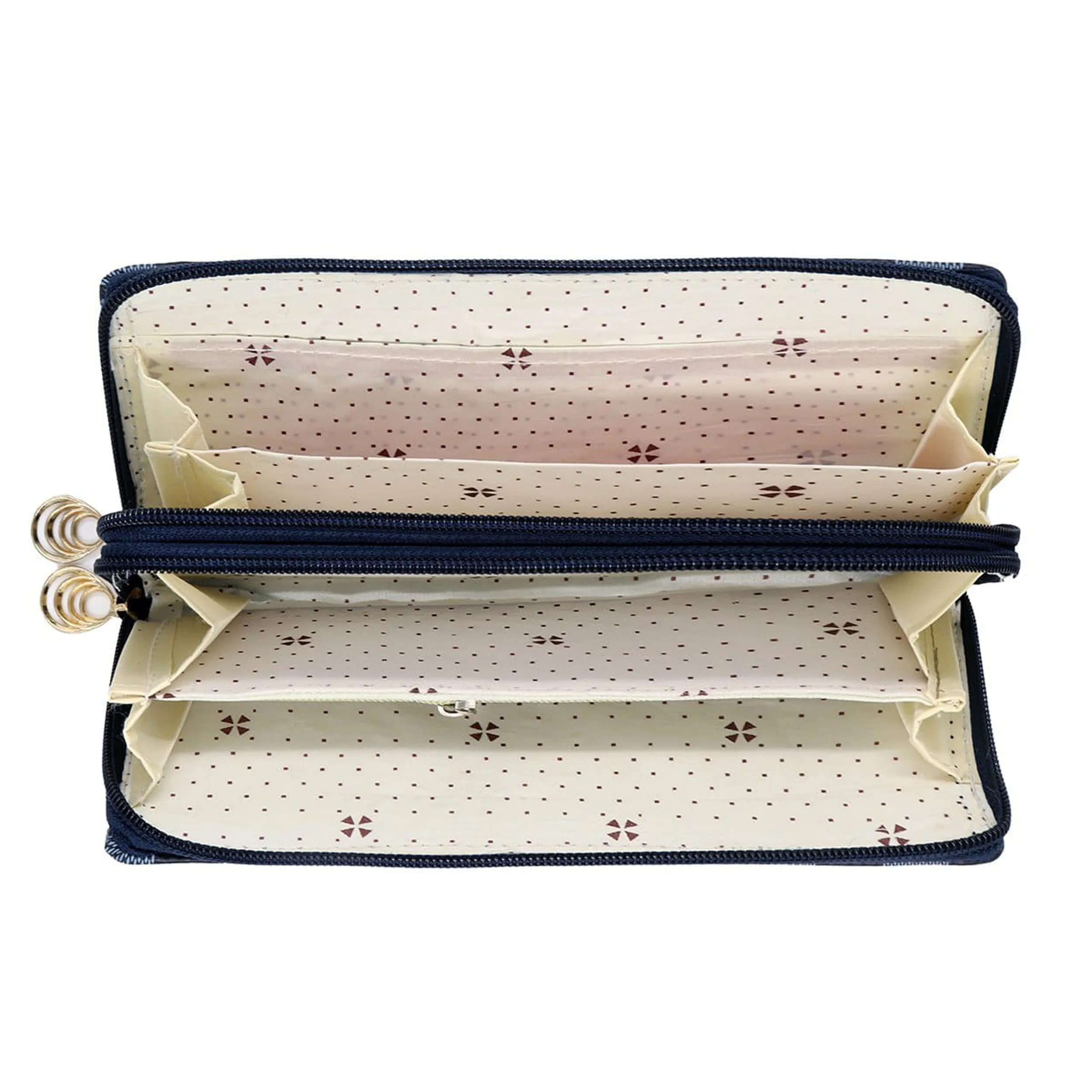 New Stylish Printed Check Premium Quality Leather Wallet/ Clutch Purse For Women's