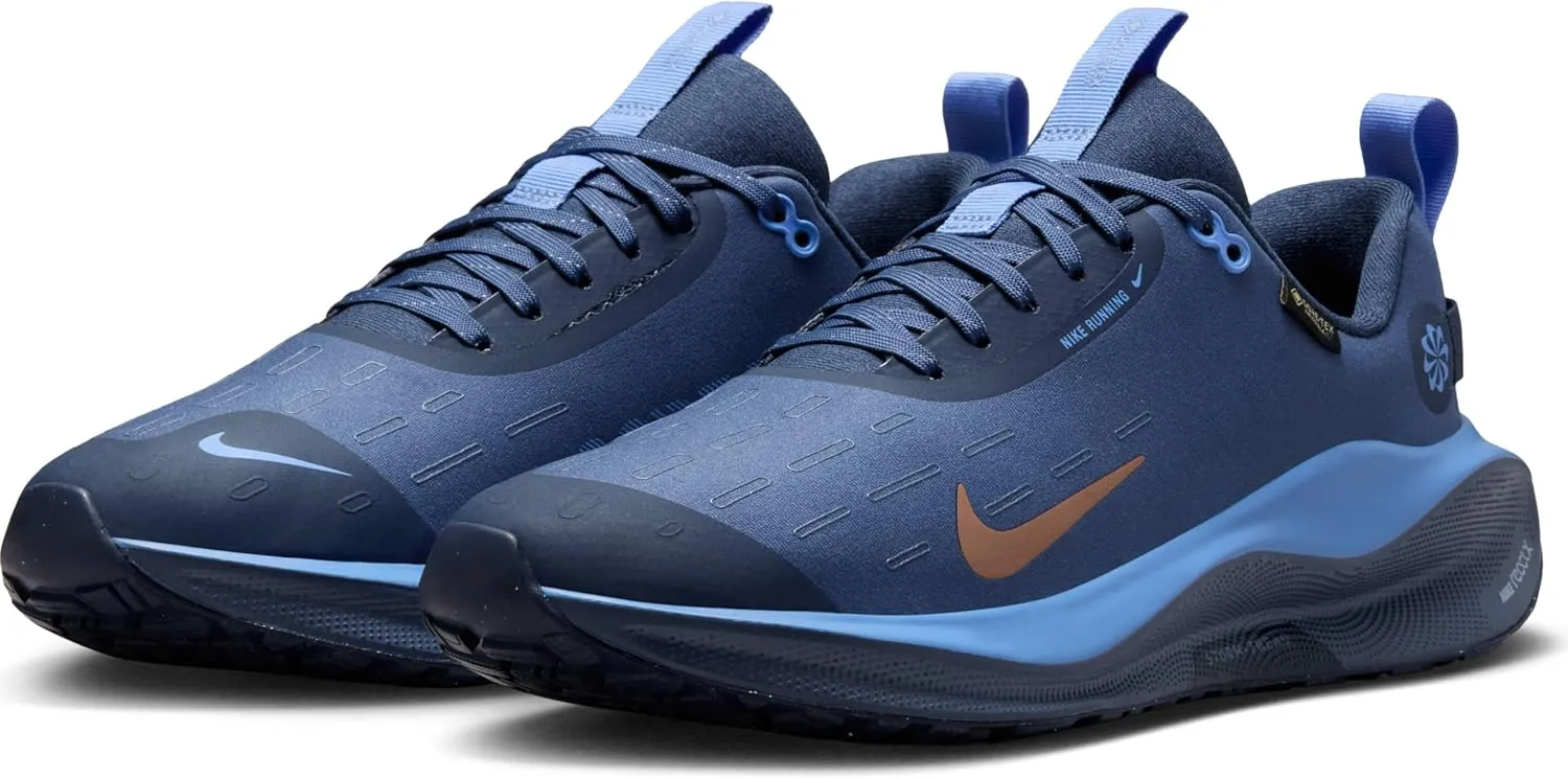 Nike InfinityRN 4 Gore-TEX Women's Waterproof Road Running Shoes (HQ0264-401, Thunder Blue/Diffused Blue/Royal)
