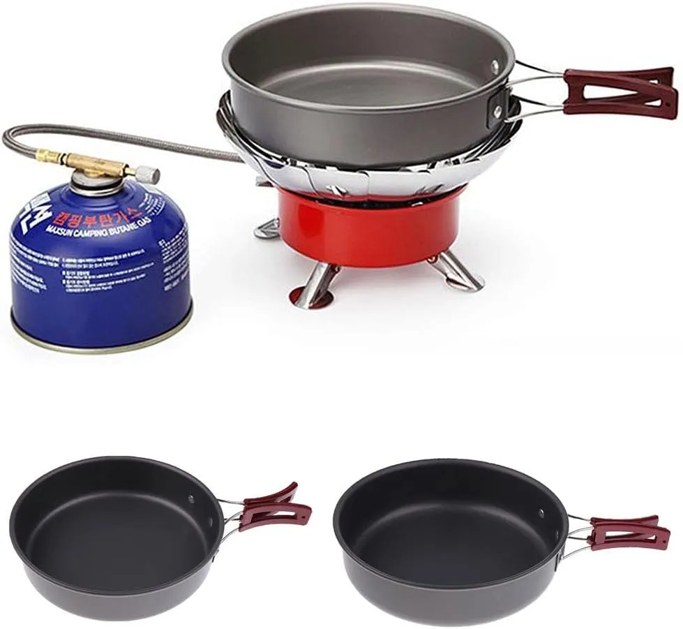 Non- Pan Frying Travelling Cooking Camping Hiking Climbing Pan