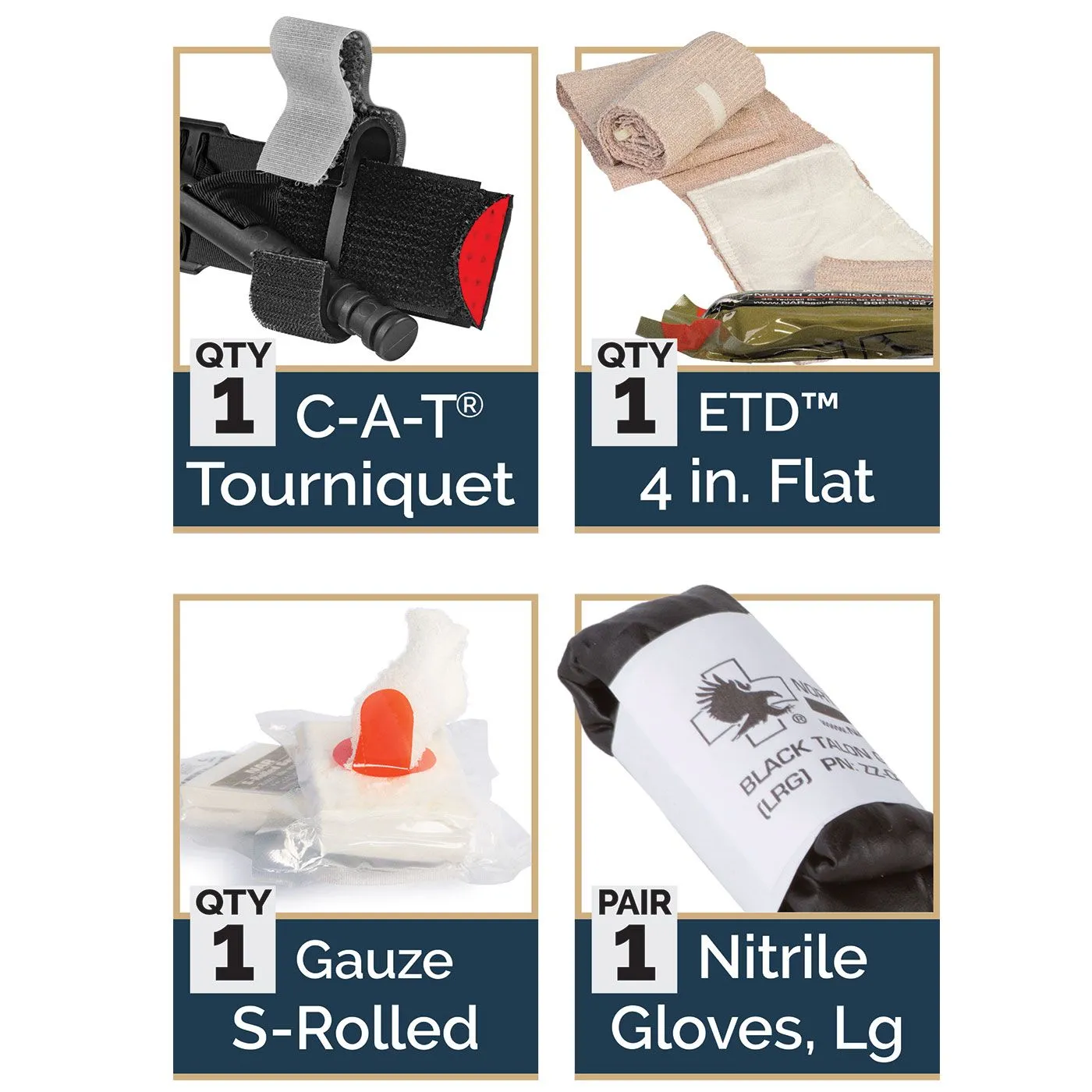 North American Rescue Individual Patrol Officer Kit (IPOK)