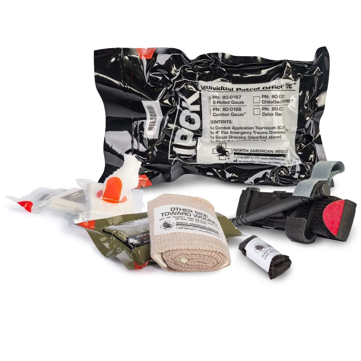 North American Rescue Individual Patrol Officer Kit (IPOK)