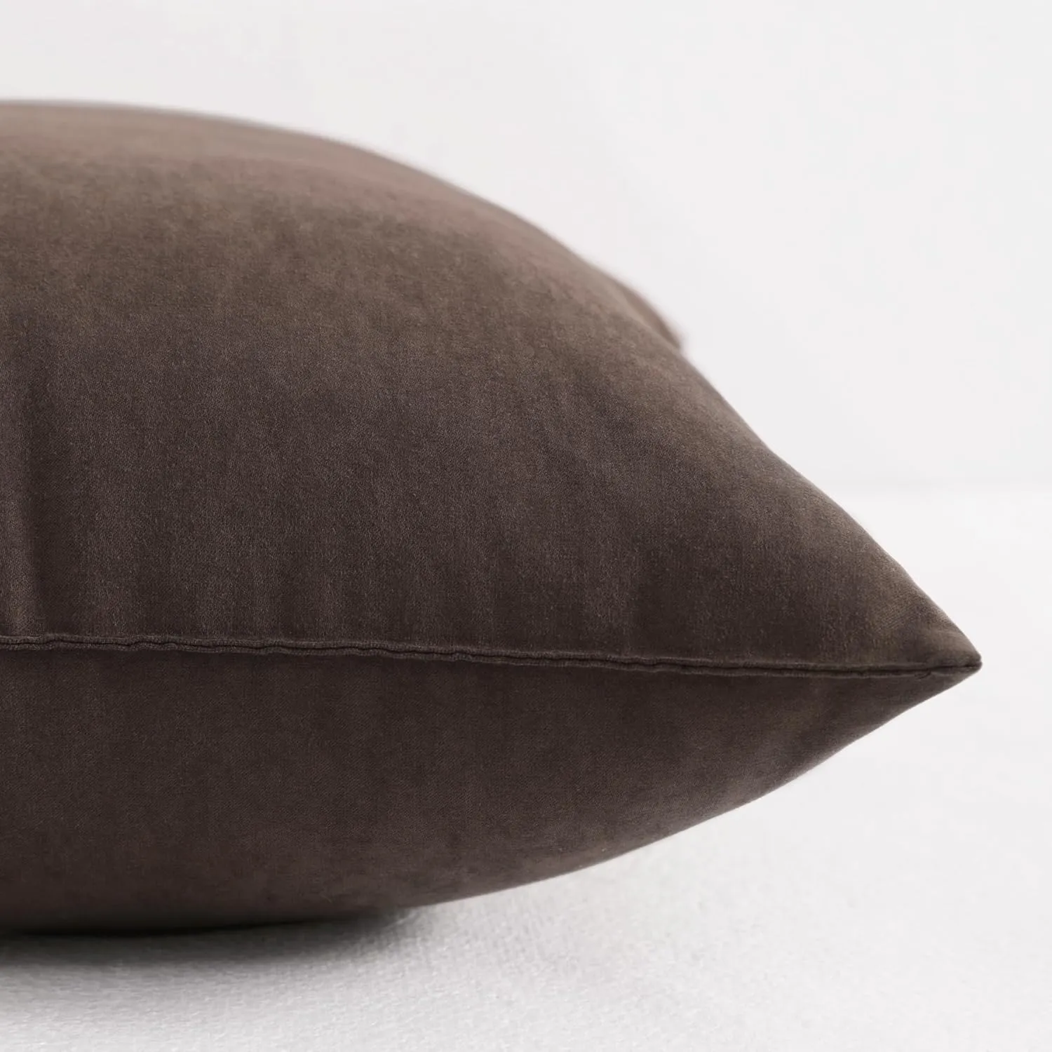 NTBAY Tiny Down Alternative 7"x11" Microfiber Mini Pillows for Travel, Pets, Soft Machine Washable Small Pillows for Neck, Wrist, Lumbar and Knee, Dark Brown