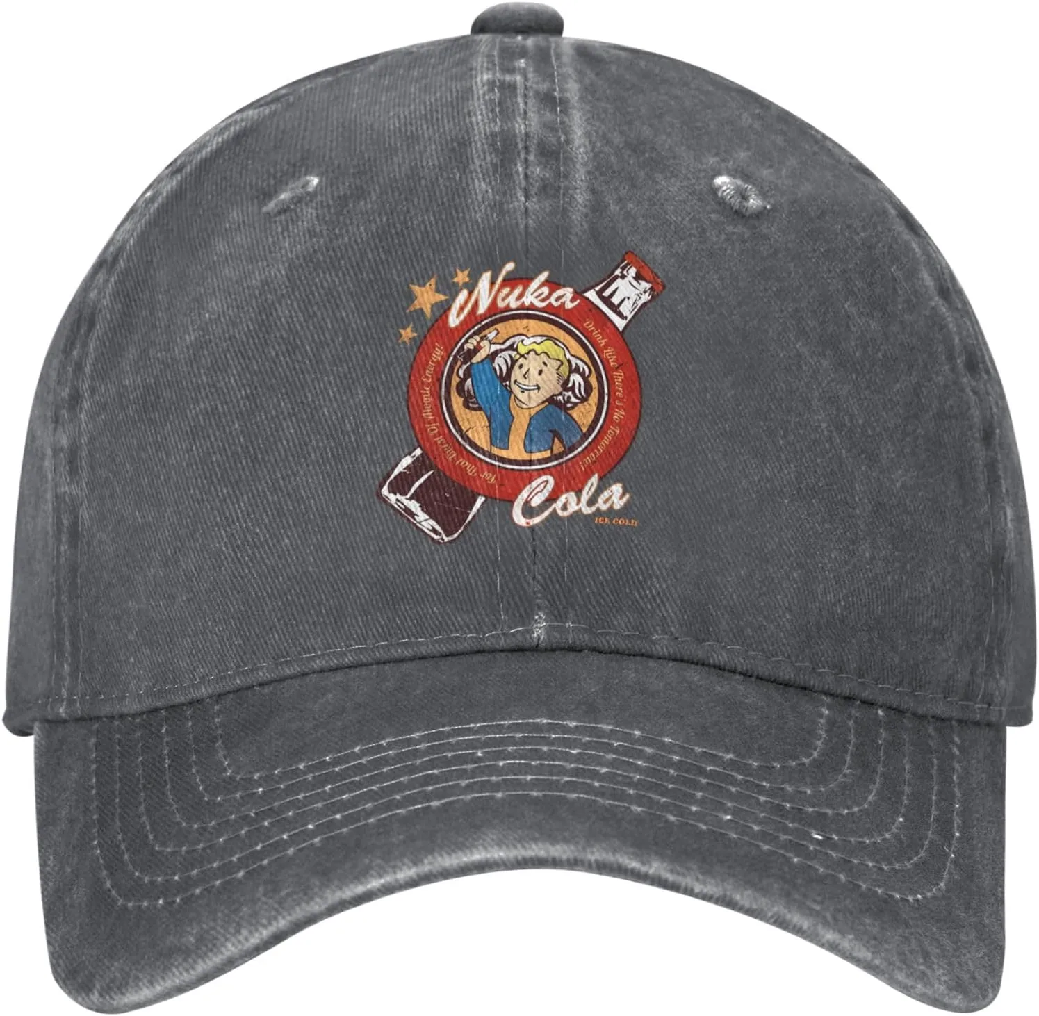 Nuka Drink Cola Baseball Cap for Men Women Adjustable Dad Hat Trucker Cap Sun Hats