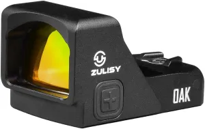 Oak 3 MOA Red Dot Open Reflex Sight, for RMR/SRO/507C/407C Footprint Full-Sized Pistol/Adapter Plate, DDRC 1x24mm Lens Shake to Awake Compact Optics with Picatinny Rail M1913 Rifle Mount