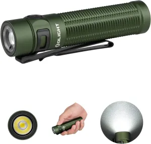 OLIGHT Baton3 Pro Max 2500 Lumens Rechargeable Compact EDC Flashlights with Safety Proximity Sensor, Pocket Light for Camping, Hiking, and Emergency (Cool White Light: 5700~6700K)