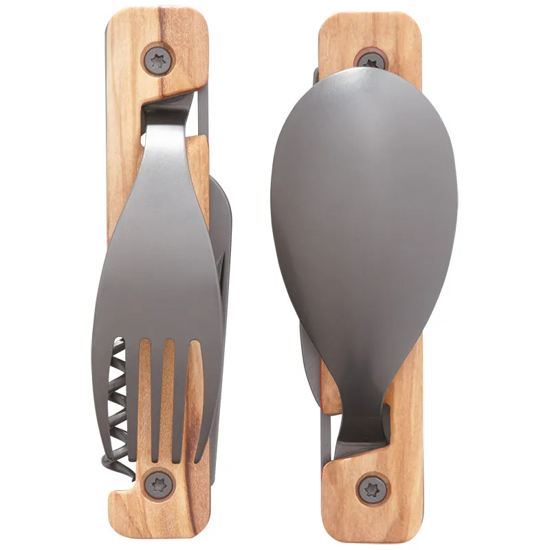 Olive Wood Multi Cutlery Set