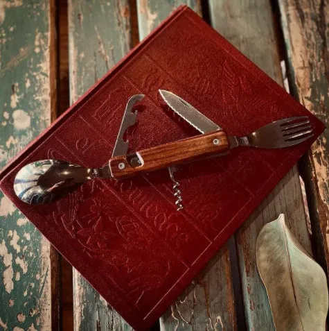 Olive Wood Multi Cutlery Set