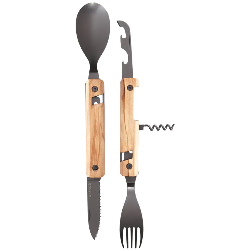 Olive Wood Multi Cutlery Set
