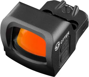 Otter 3 MOA Micro Red Dot Open Reflex Sight, for RMS/RMSc/407K Footprint Mount, Shake Awake 1x21mm Mini Optics EDC Compact Tactical Pistol Sights