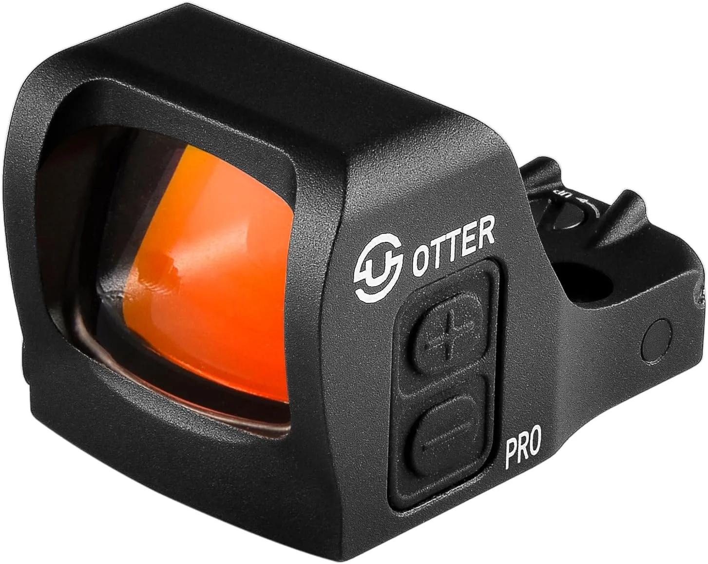 Otter PRO Multi-Reticle 3 MOA Red Dot & 32 MOA Circle Open Reflex Sight, for RMS/RMSc 407K/507k Footprint Pistol, Shake Awake, 1x21mm Micro Compact Optics, Side Battery, 1 Click 1 MOA
