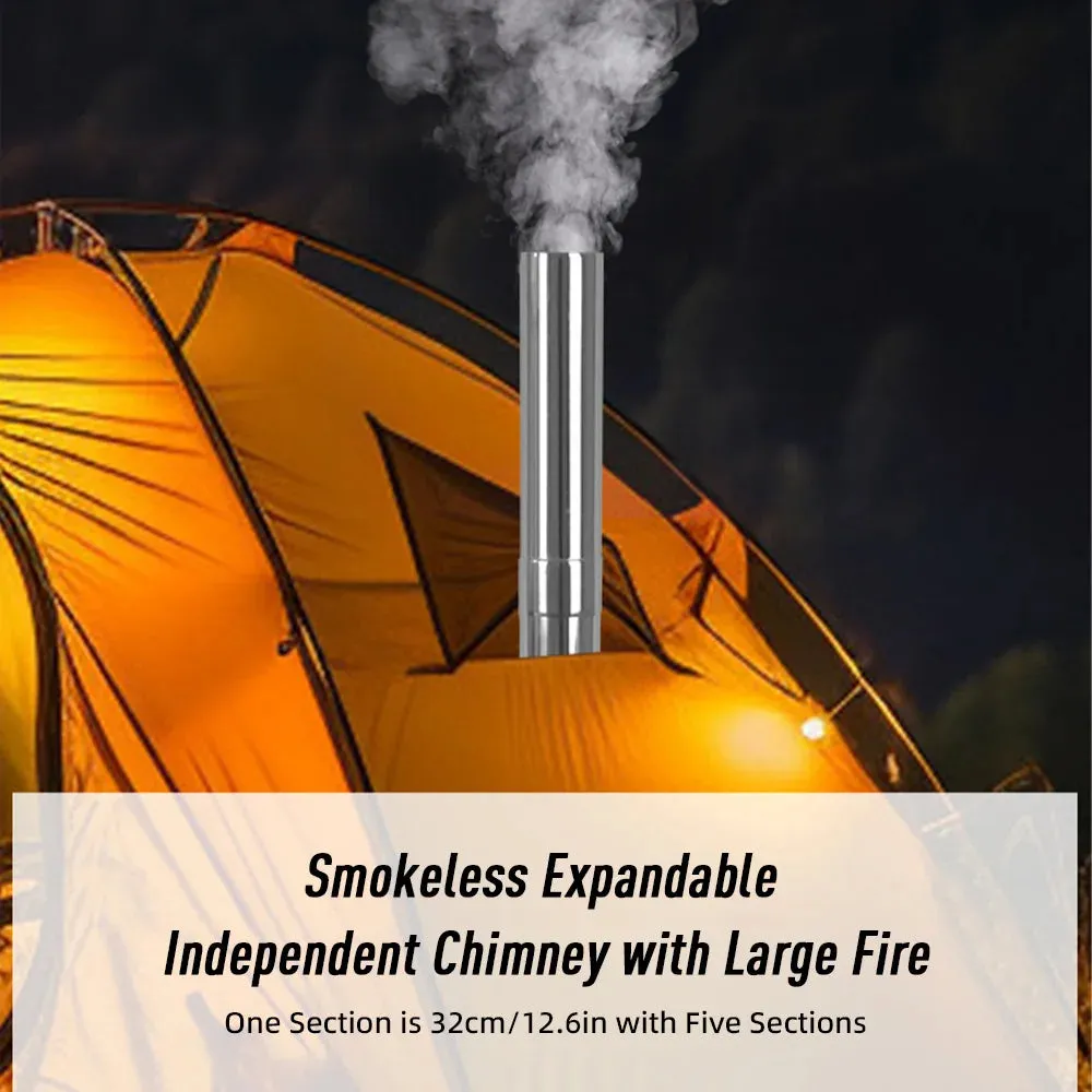 Outdoor Camping Wood-Burning Stove