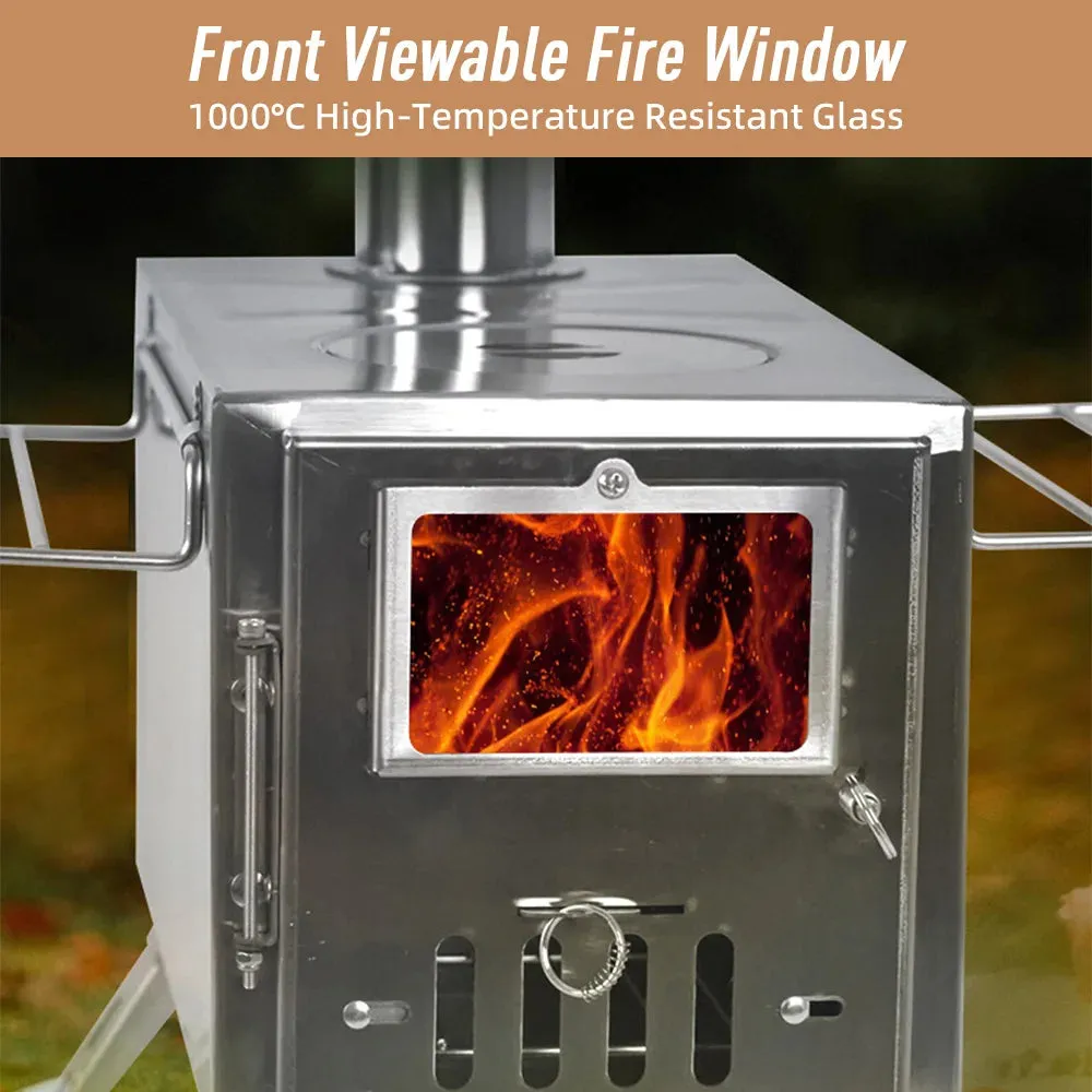 Outdoor Camping Wood-Burning Stove