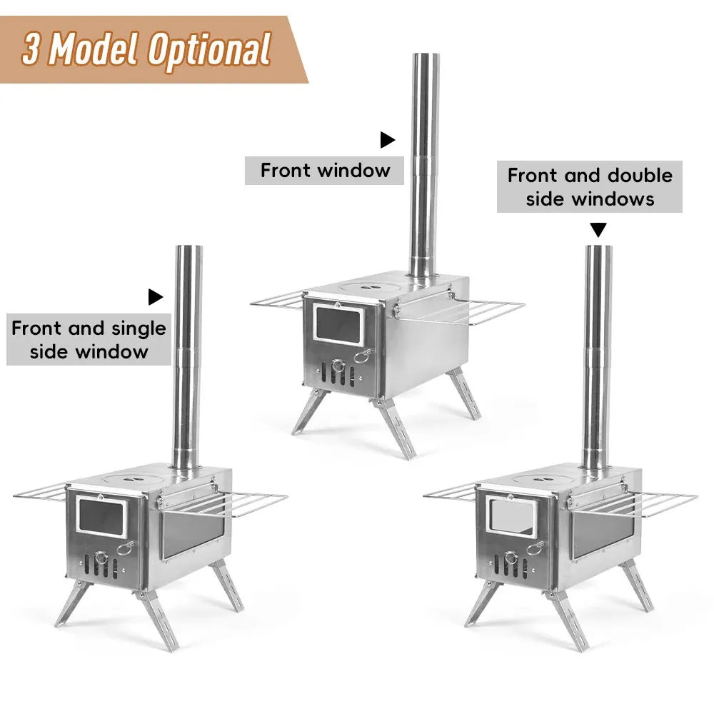 Outdoor Camping Wood-Burning Stove