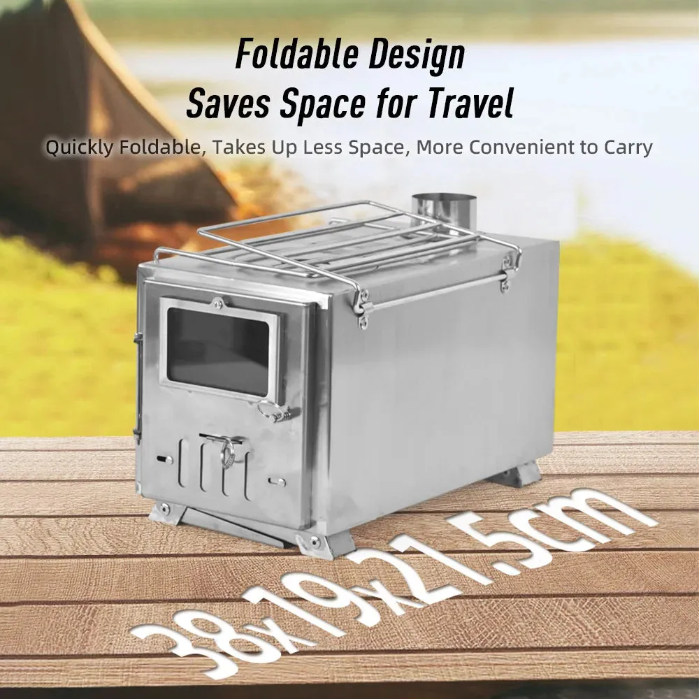 Outdoor Camping Wood-Burning Stove