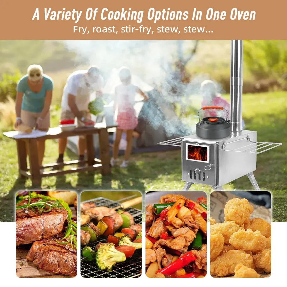 Outdoor Camping Wood-Burning Stove