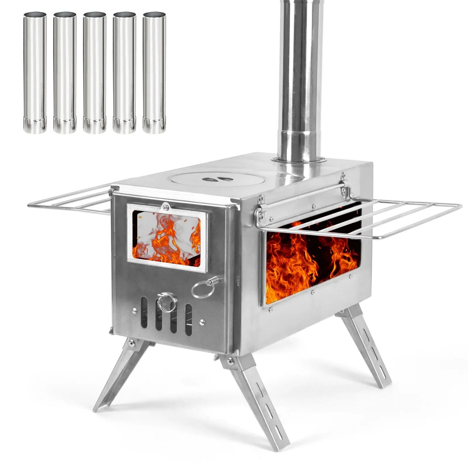 Outdoor Camping Wood-Burning Stove