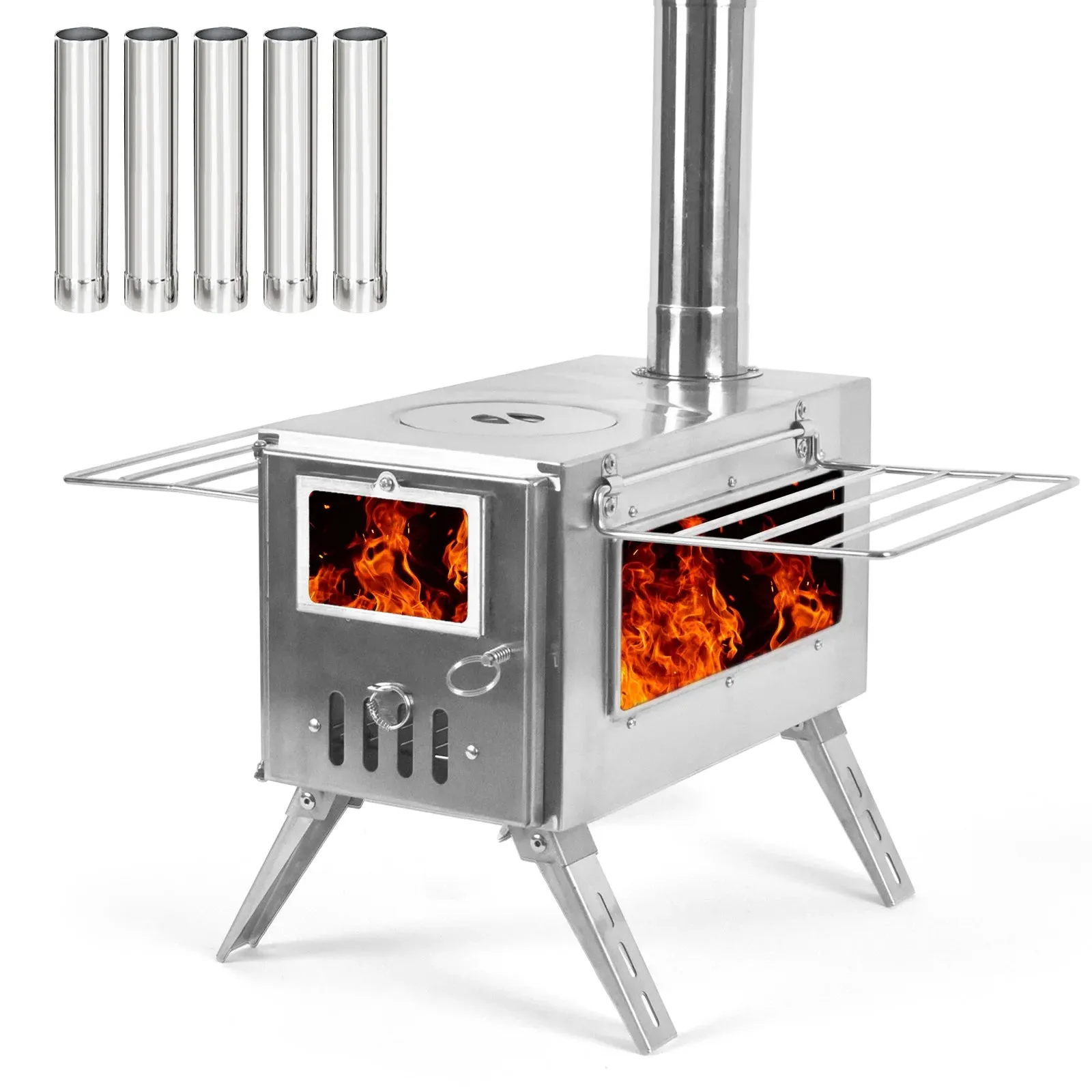Outdoor Camping Wood-Burning Stove