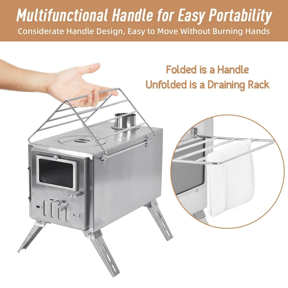 Outdoor Camping Wood-Burning Stove