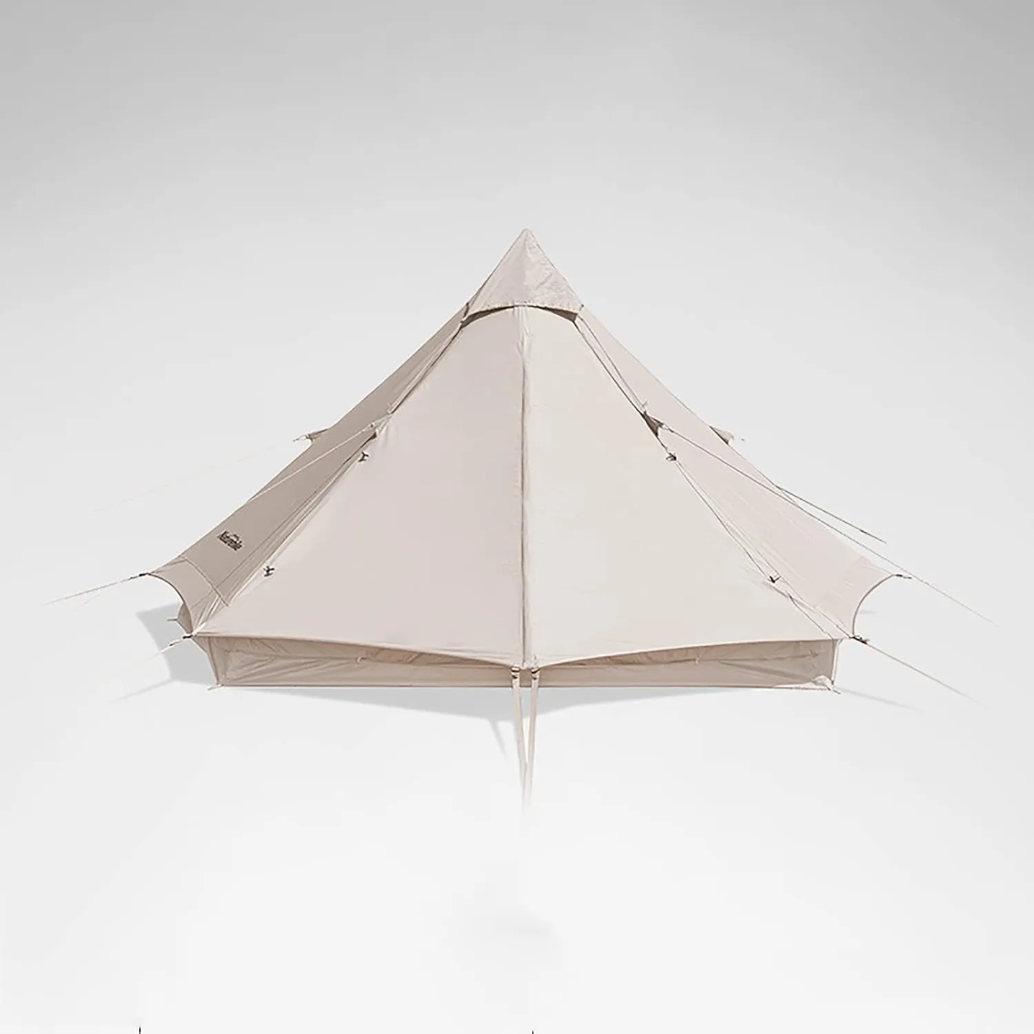 Outdoor Tent, 4 Season Cotton Pyramid Tent Outdoor Camping Camping Thickened Tent, for Camping Hiking Christmas Party