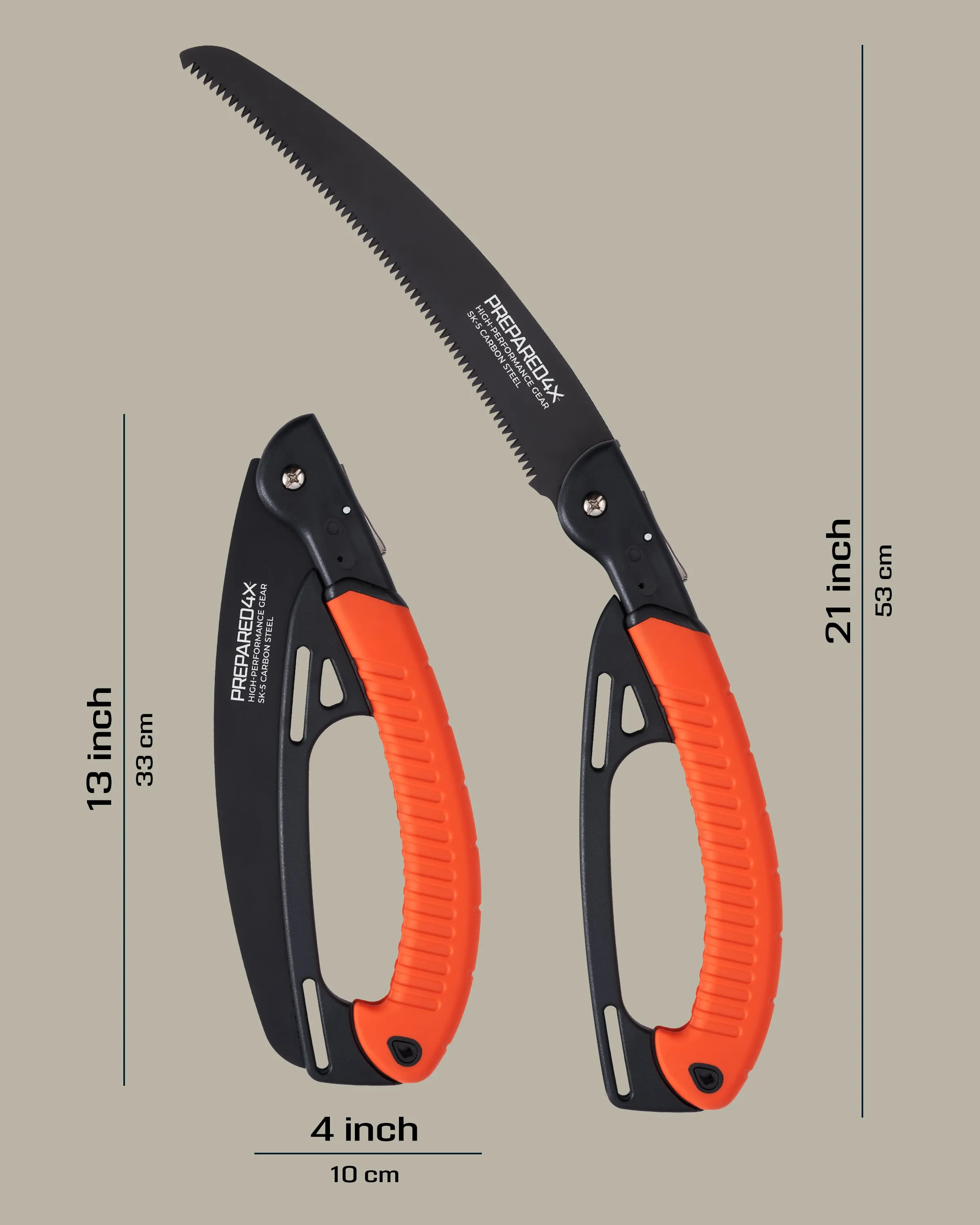 P4X Portable Survival Folding Hand Saw